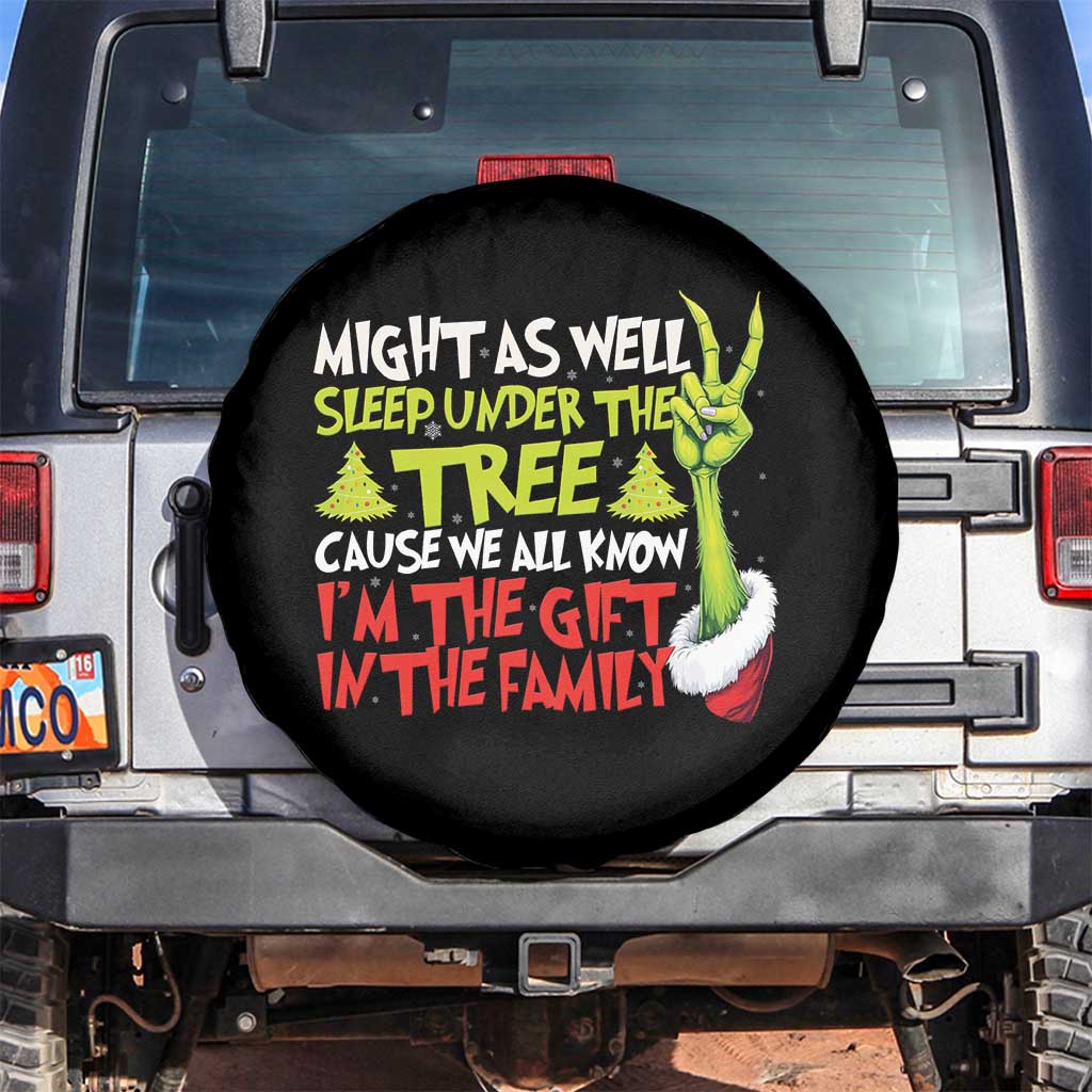 Funny Christmas Spare Tire Cover I'm The Gift Kids Pajamas Girls Boys - Wonder Print Shop