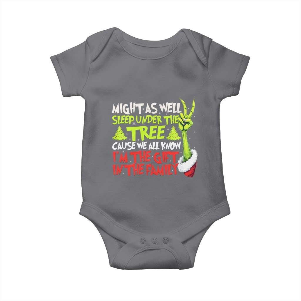 Funny Christmas Baby Onesie I'm The Gift Kids Pajamas Girls Boys - Wonder Print Shop