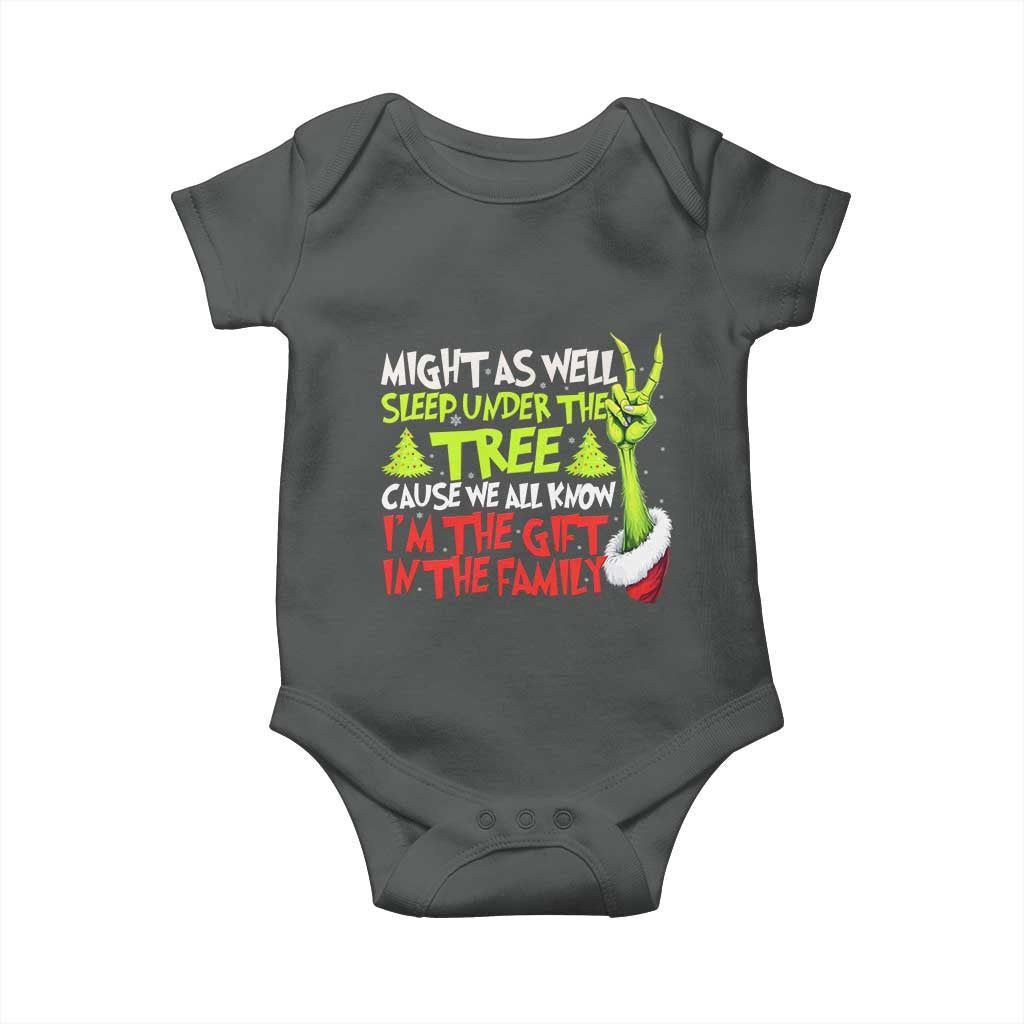 Funny Christmas Baby Onesie I'm The Gift Kids Pajamas Girls Boys - Wonder Print Shop
