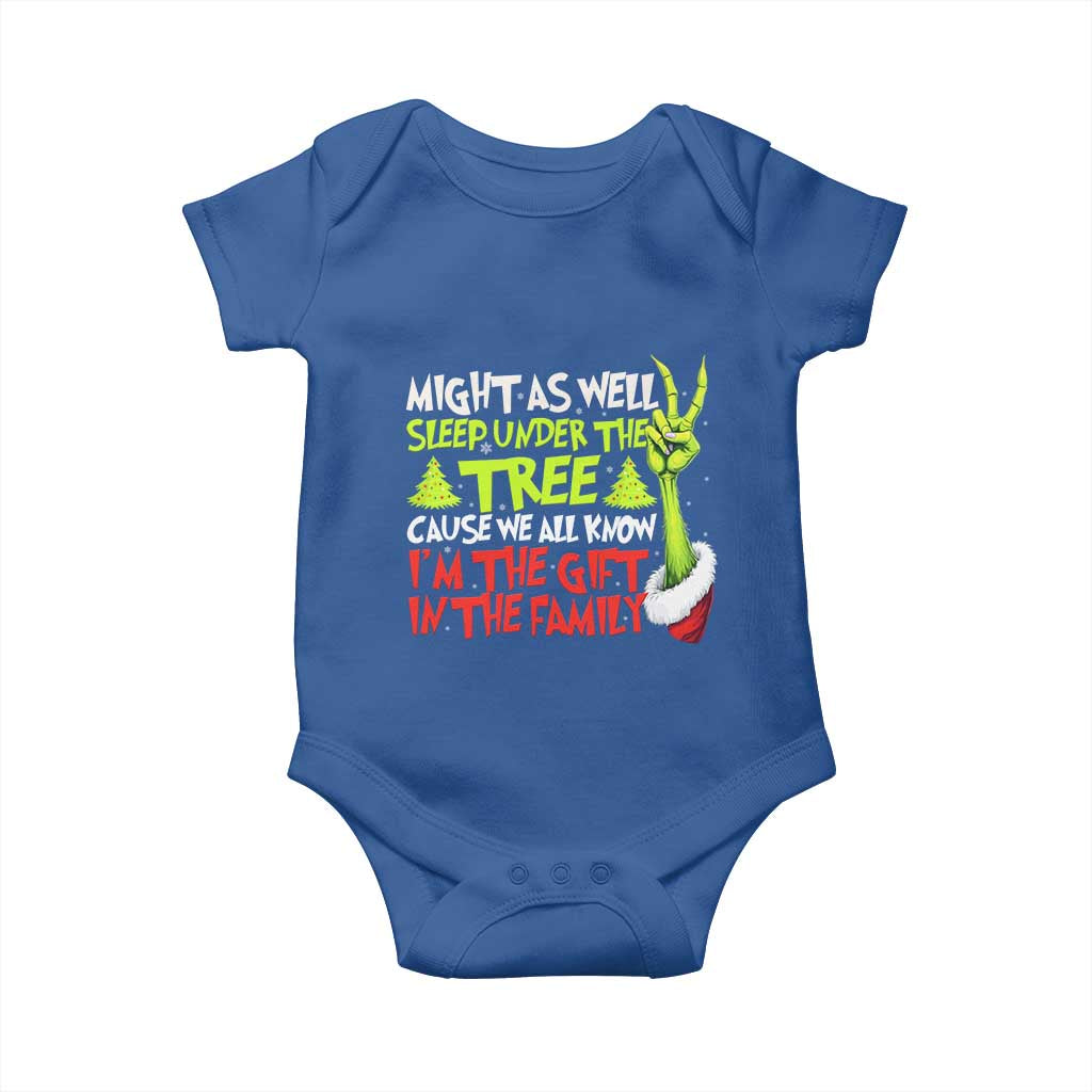 Funny Christmas Baby Onesie I'm The Gift Kids Pajamas Girls Boys - Wonder Print Shop