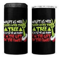 Funny Christmas 4 in 1 Can Cooler Tumbler I'm The Gift Kids Pajamas Girls Boys - Wonder Print Shop