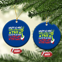 Funny Christmas Ceramic Ornament I'm The Gift Kids Pajamas Girls Boys - Wonder Print Shop