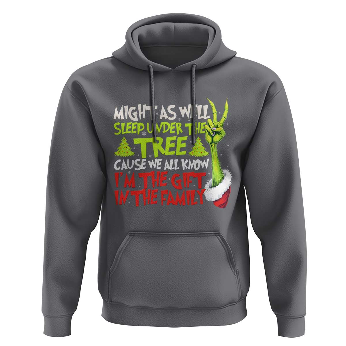 Funny Christmas Hoodie I'm The Gift Kids Pajamas Girls Boys - Wonder Print Shop