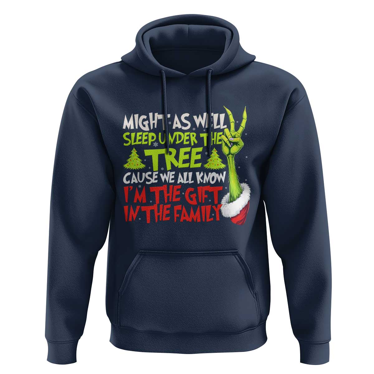 Funny Christmas Hoodie I'm The Gift Kids Pajamas Girls Boys - Wonder Print Shop
