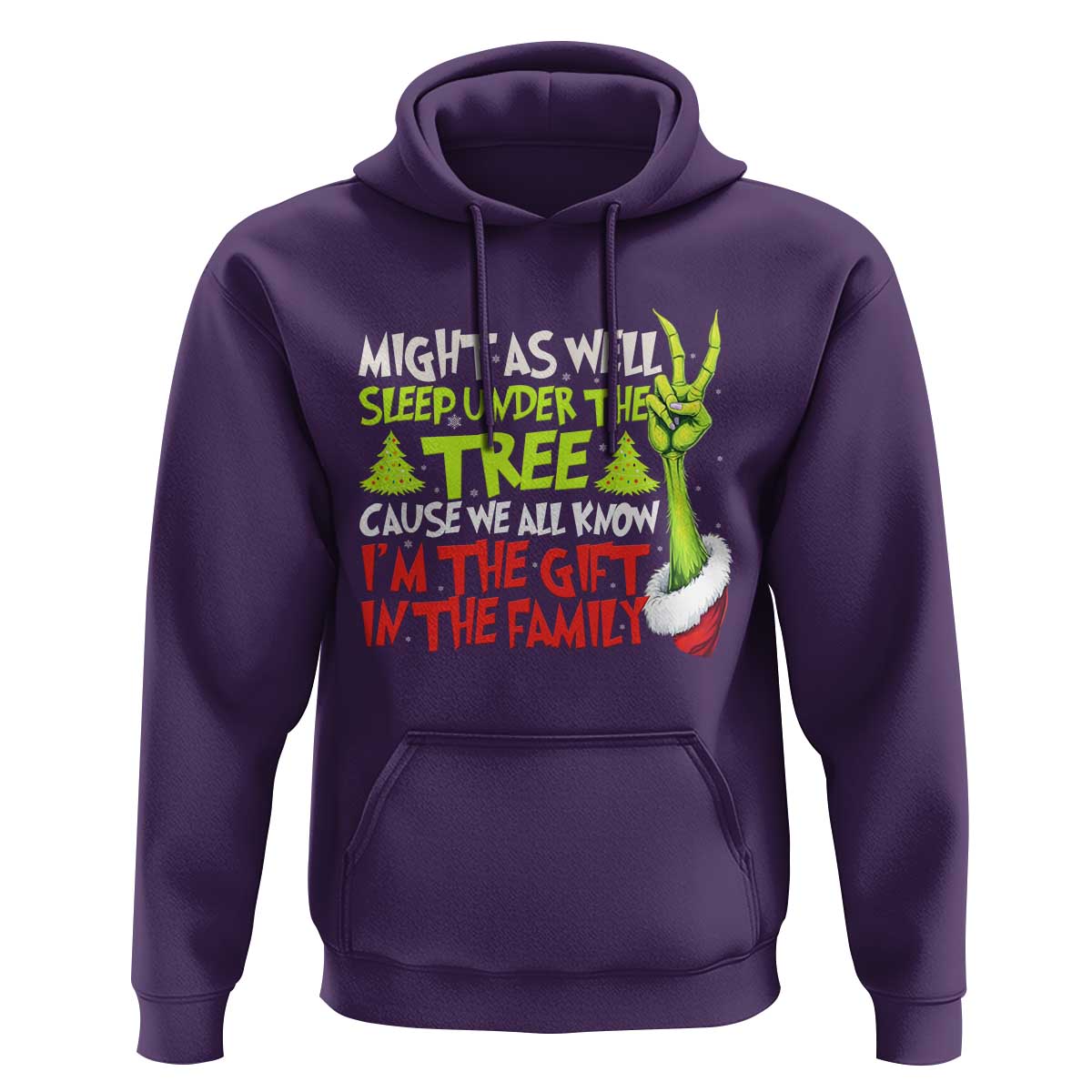 Funny Christmas Hoodie I'm The Gift Kids Pajamas Girls Boys - Wonder Print Shop