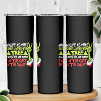 Funny Christmas Skinny Tumbler I'm The Gift Kids Pajamas Girls Boys - Wonder Print Shop