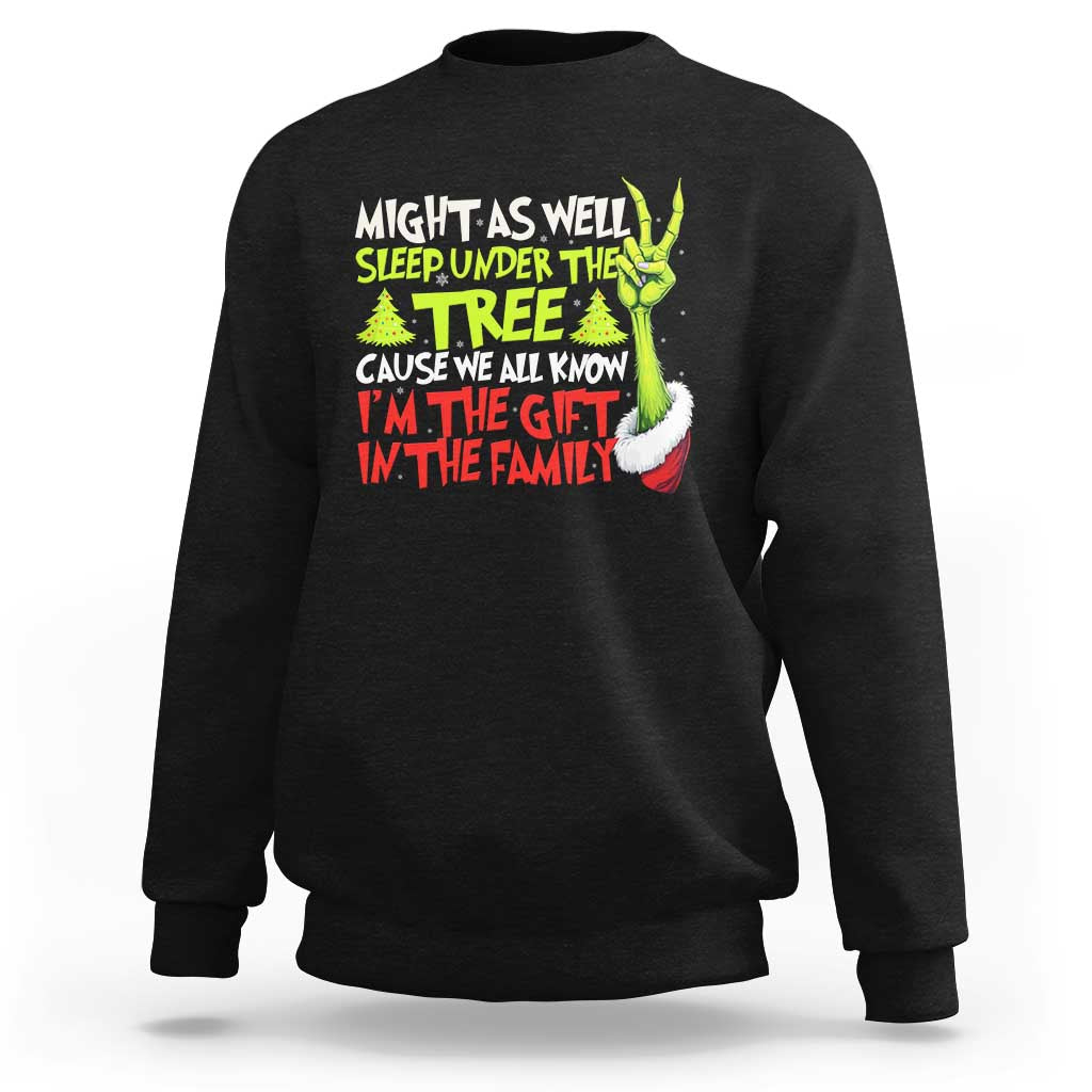 Funny Christmas Sweatshirt I'm The Gift Kids Pajamas Girls Boys - Wonder Print Shop