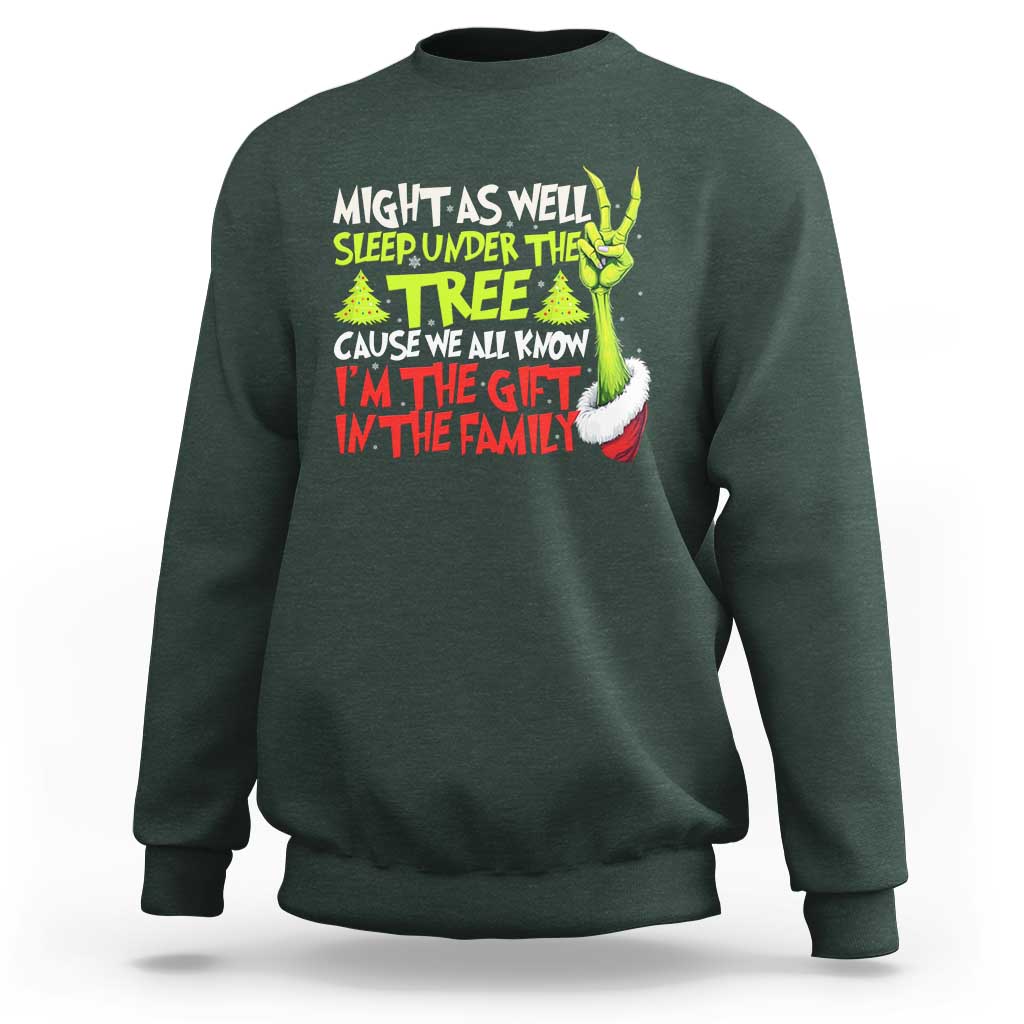 Funny Christmas Sweatshirt I'm The Gift Kids Pajamas Girls Boys - Wonder Print Shop