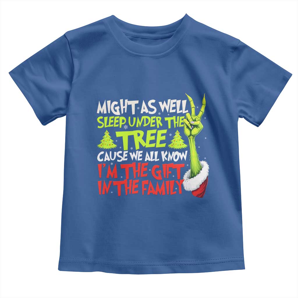 Funny Christmas Toddler T Shirt I'm The Gift Kids Pajamas Girls Boys - Wonder Print Shop