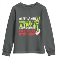Funny Christmas Youth Sweatshirt I'm The Gift Kids Pajamas Girls Boys - Wonder Print Shop