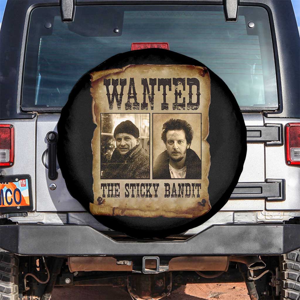 Funny Christmas Movie Spare Tire Cover Wanted Sticky Bandit Merry Xmas Ya Filthy Animal - Wonder Print Shop
