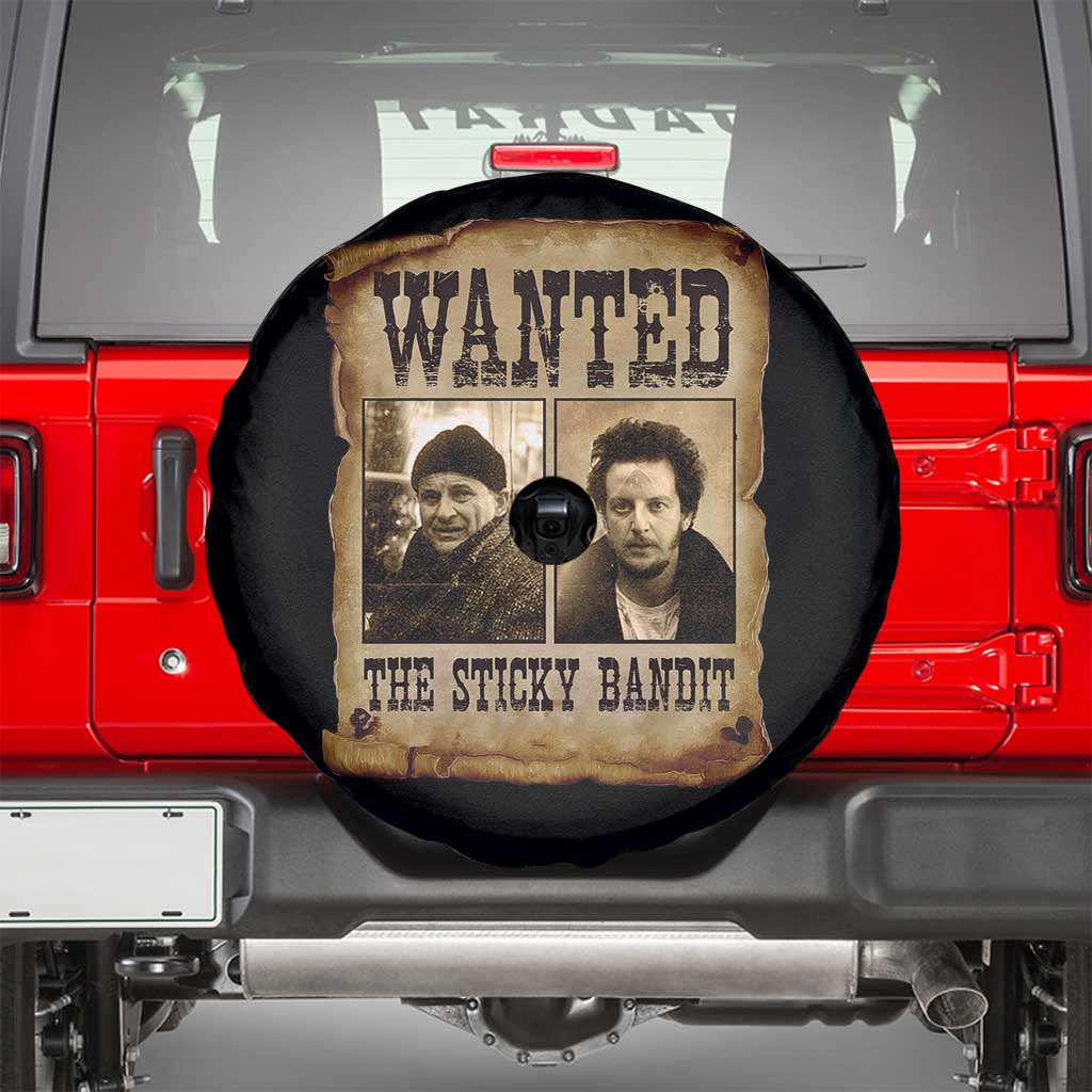 Funny Christmas Movie Spare Tire Cover Wanted Sticky Bandit Merry Xmas Ya Filthy Animal - Wonder Print Shop