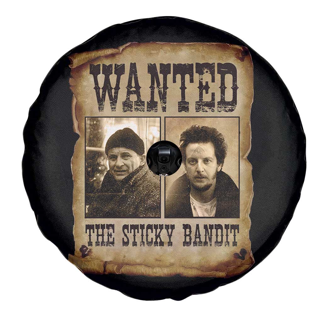 Funny Christmas Movie Spare Tire Cover Wanted Sticky Bandit Merry Xmas Ya Filthy Animal - Wonder Print Shop