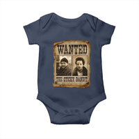 Funny Christmas Movie Baby Onesie Wanted Sticky Bandit Merry Xmas Ya Filthy Animal - Wonder Print Shop