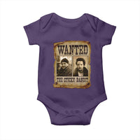 Funny Christmas Movie Baby Onesie Wanted Sticky Bandit Merry Xmas Ya Filthy Animal - Wonder Print Shop