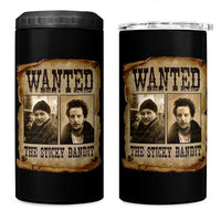 Funny Christmas Movie 4 in 1 Can Cooler Tumbler Wanted Sticky Bandit Merry Xmas Ya Filthy Animal - undefined