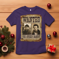 Funny Christmas Movie T Shirt Wanted Sticky Bandit Merry Xmas Ya Filthy Animal - Wonder Print Shop