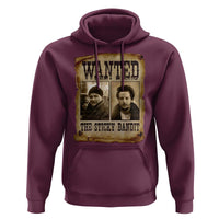 Funny Christmas Movie Hoodie Wanted Sticky Bandit Merry Xmas Ya Filthy Animal - Wonder Print Shop