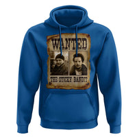 Funny Christmas Movie Hoodie Wanted Sticky Bandit Merry Xmas Ya Filthy Animal - Wonder Print Shop