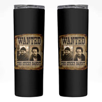Funny Christmas Movie Skinny Tumbler Wanted Sticky Bandit Merry Xmas Ya Filthy Animal - Wonder Print Shop