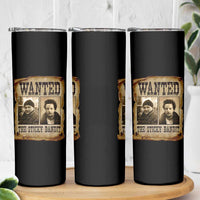 Funny Christmas Movie Skinny Tumbler Wanted Sticky Bandit Merry Xmas Ya Filthy Animal - Wonder Print Shop