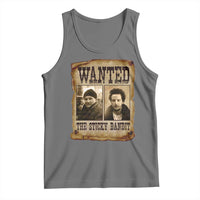 Funny Christmas Movie Tank Top Wanted Sticky Bandit Merry Xmas Ya Filthy Animal - Wonder Print Shop