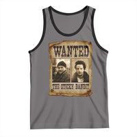 Funny Christmas Movie Tank Top Wanted Sticky Bandit Merry Xmas Ya Filthy Animal - Wonder Print Shop
