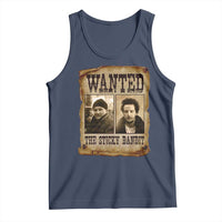 Funny Christmas Movie Tank Top Wanted Sticky Bandit Merry Xmas Ya Filthy Animal - Wonder Print Shop
