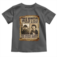 Funny Christmas Movie Toddler T Shirt Wanted Sticky Bandit Merry Xmas Ya Filthy Animal - Wonder Print Shop