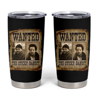 Funny Christmas Movie Tumbler Cup Wanted Sticky Bandit Merry Xmas Ya Filthy Animal - Wonder Print Shop
