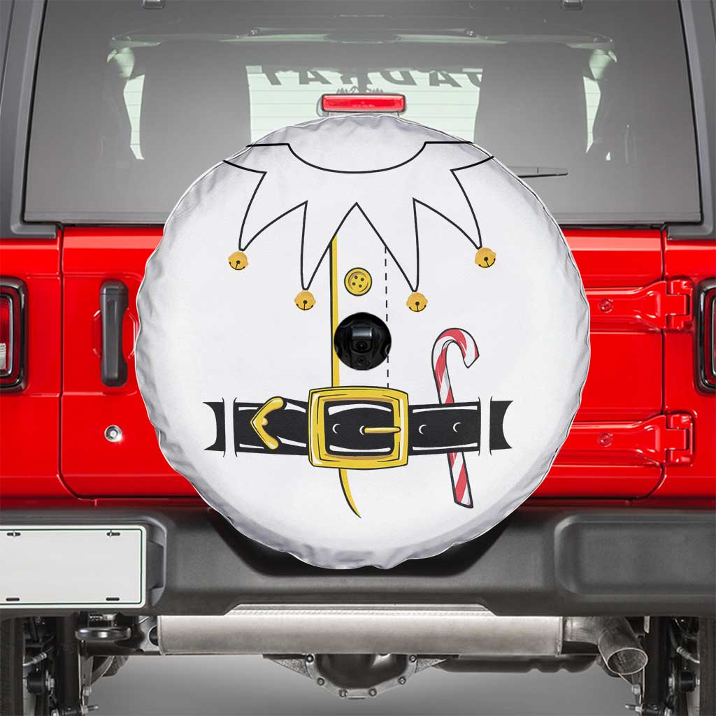 Christmas Elf Costume Spare Tire Cover Holiday Costume Funny Christmas Gift - Wonder Print Shop