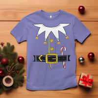 Christmas Elf Costume T Shirt Holiday Costume Funny Christmas Gift - Wonder Print Shop