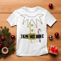 Christmas Elf Costume T Shirt Holiday Costume Funny Christmas Gift - Wonder Print Shop