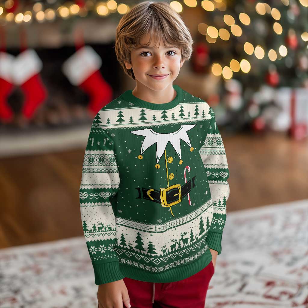 Christmas Elf Costume Ugly Christmas Sweater Holiday Costume Funny Christmas Gift - Wonder Print Shop