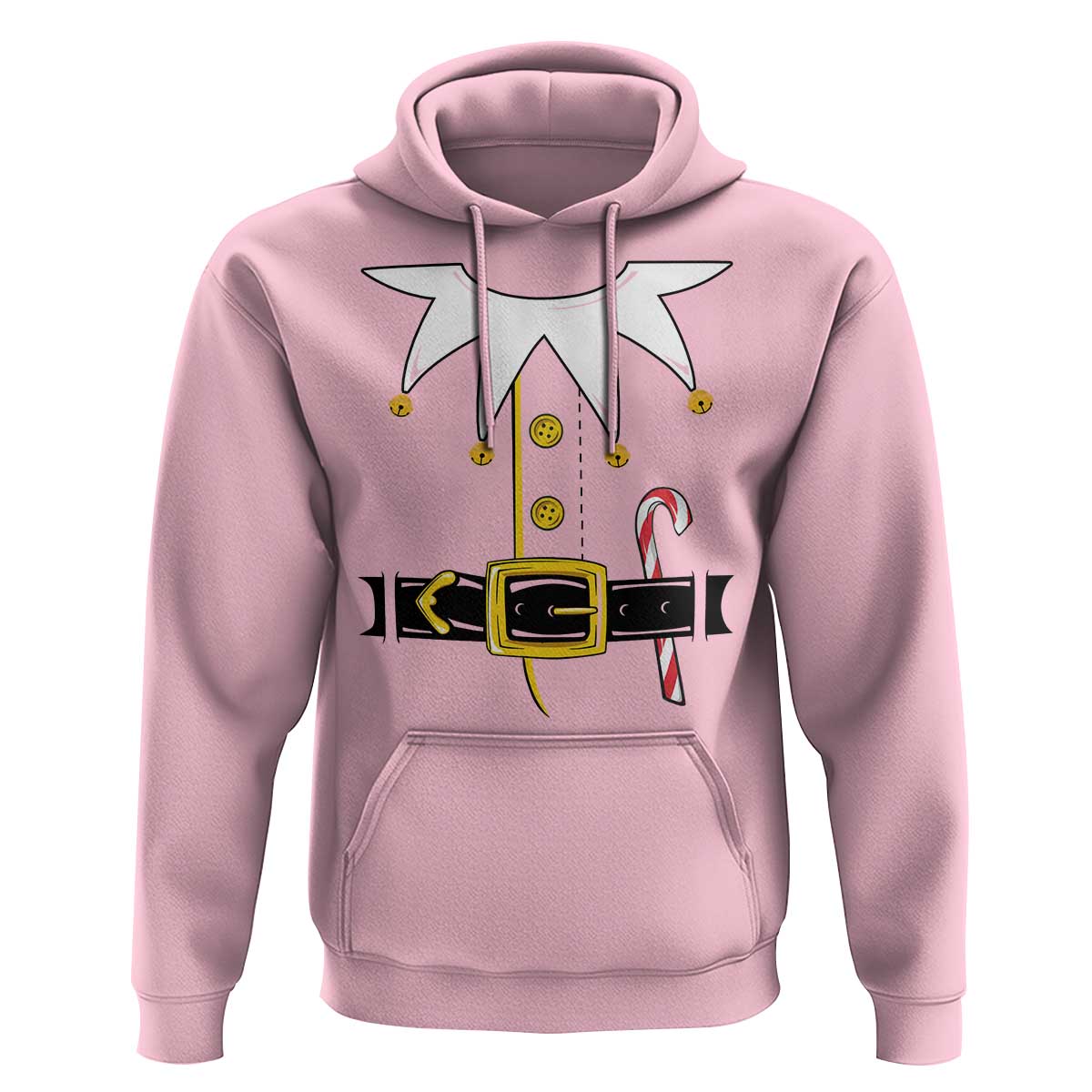 Christmas Elf Costume Hoodie Holiday Costume Funny Christmas Gift - Wonder Print Shop