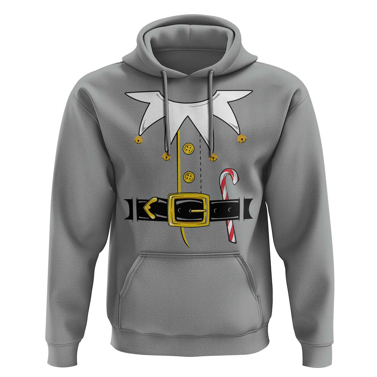 Christmas Elf Costume Hoodie Holiday Costume Funny Christmas Gift - Wonder Print Shop