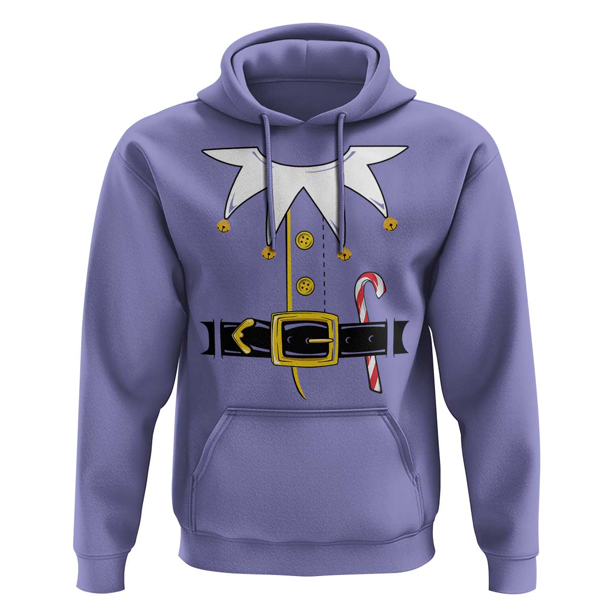 Christmas Elf Costume Hoodie Holiday Costume Funny Christmas Gift - Wonder Print Shop