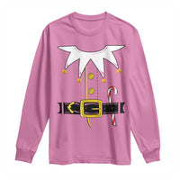 Christmas Elf Costume Long Sleeve Shirt Holiday Costume Funny Christmas Gift - Wonder Print Shop
