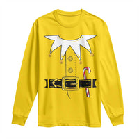 Christmas Elf Costume Long Sleeve Shirt Holiday Costume Funny Christmas Gift - Wonder Print Shop