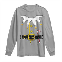 Christmas Elf Costume Long Sleeve Shirt Holiday Costume Funny Christmas Gift - Wonder Print Shop