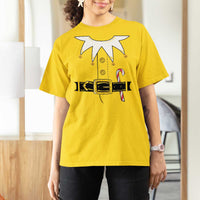 Christmas Elf Costume T Shirt For Women Holiday Costume Funny Christmas Gift - Wonder Print Shop
