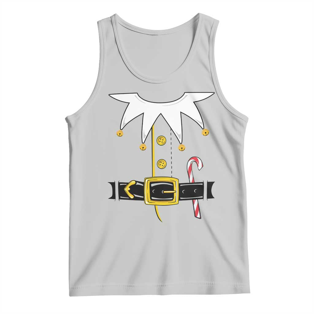 Christmas Elf Costume Tank Top Holiday Costume Funny Christmas Gift - Wonder Print Shop
