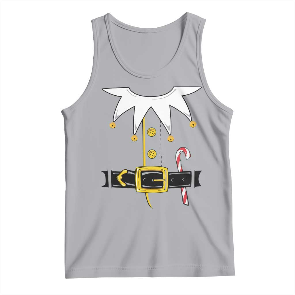 Christmas Elf Costume Tank Top Holiday Costume Funny Christmas Gift - Wonder Print Shop