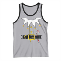 Christmas Elf Costume Tank Top Holiday Costume Funny Christmas Gift - Wonder Print Shop