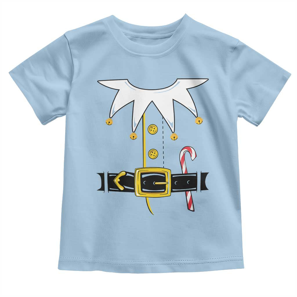 Christmas Elf Costume Toddler T Shirt Holiday Costume Funny Christmas Gift - Wonder Print Shop