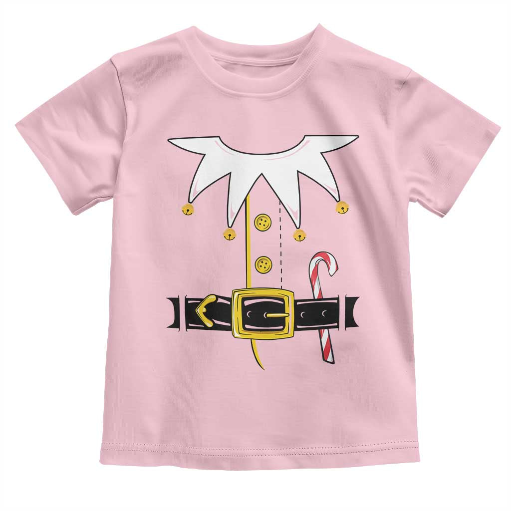 Christmas Elf Costume Toddler T Shirt Holiday Costume Funny Christmas Gift - Wonder Print Shop