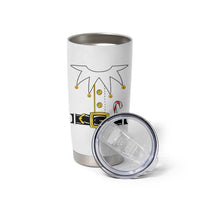 Christmas Elf Costume Tumbler Cup Holiday Costume Funny Christmas Gift - Wonder Print Shop