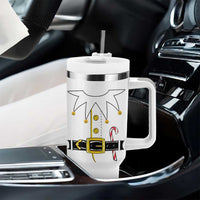 Christmas Elf Costume Tumbler With Handle Holiday Costume Funny Christmas Gift - Wonder Print Shop