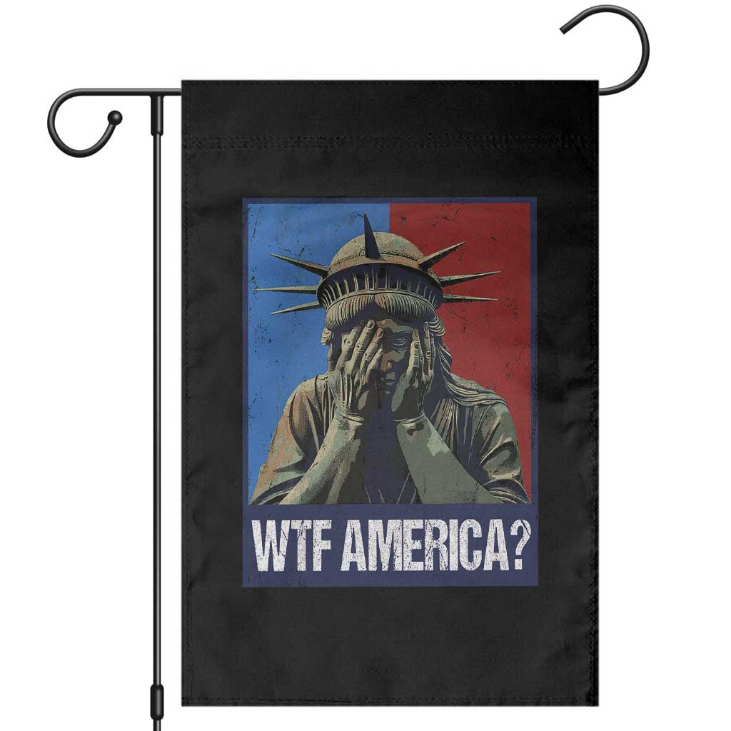 WTF America Garden Flag Humor Statue of Liberty - Wonder Print Shop