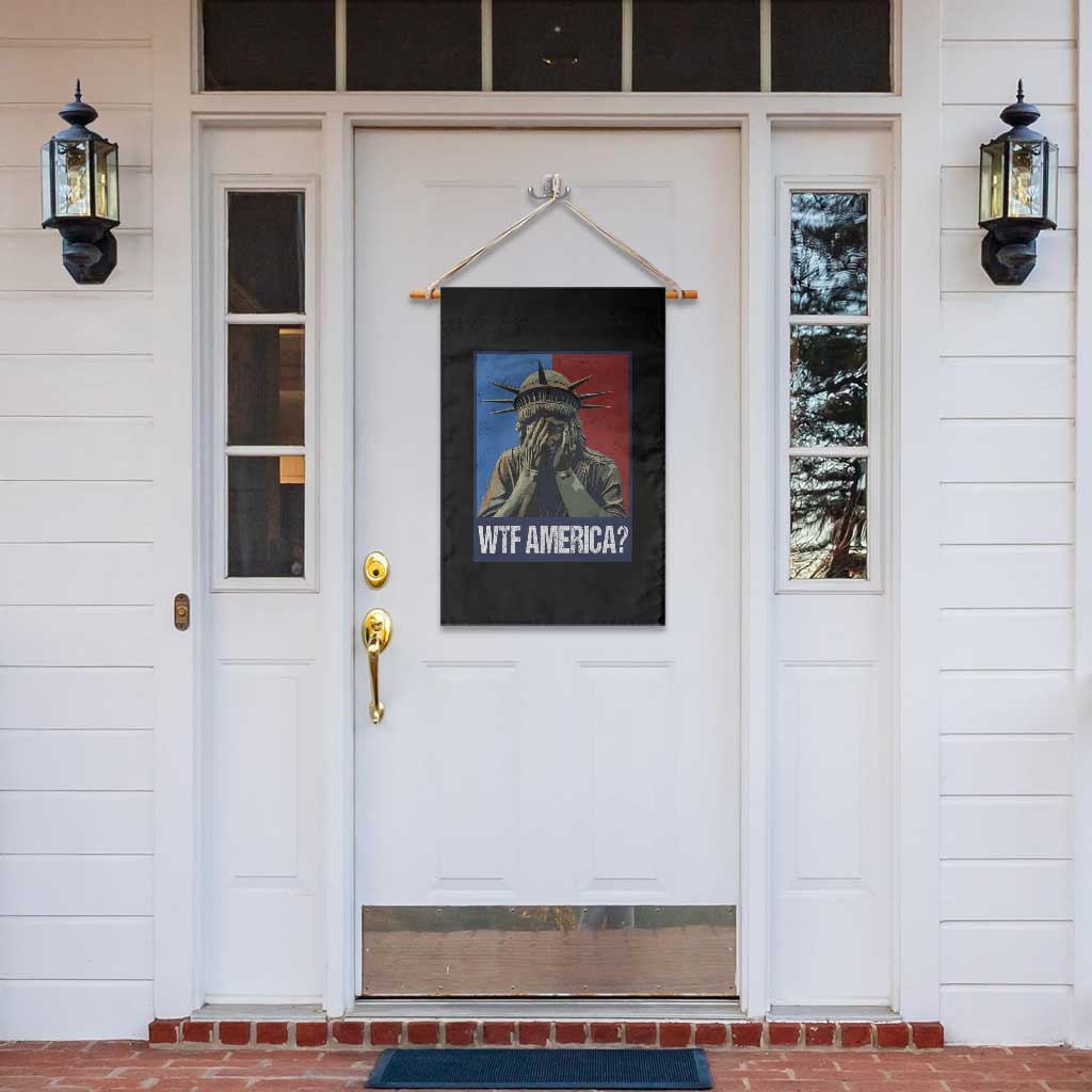 WTF America Garden Flag Humor Statue of Liberty - Wonder Print Shop